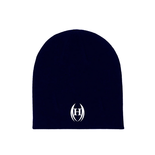 Double side logo Beanie (navy blue)
